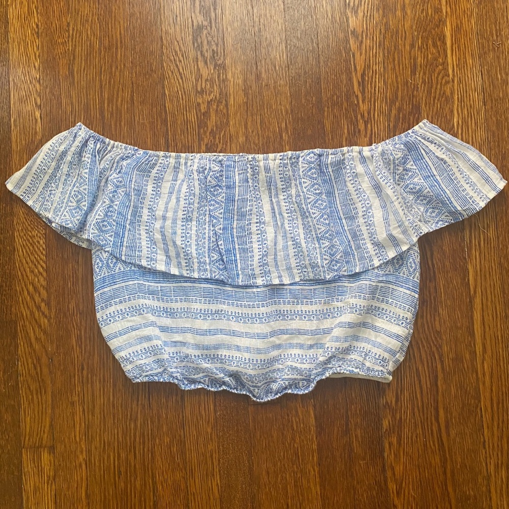 Off-the-Shoulder Flounce Top - Picture 4 of 6